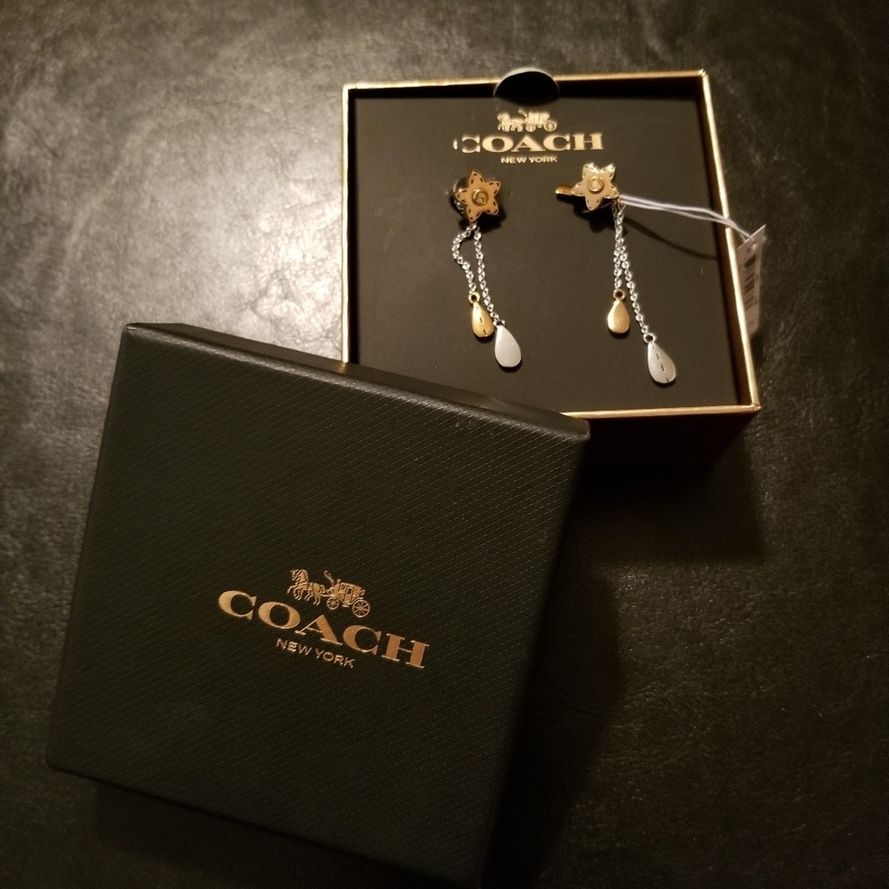 Coach earrings